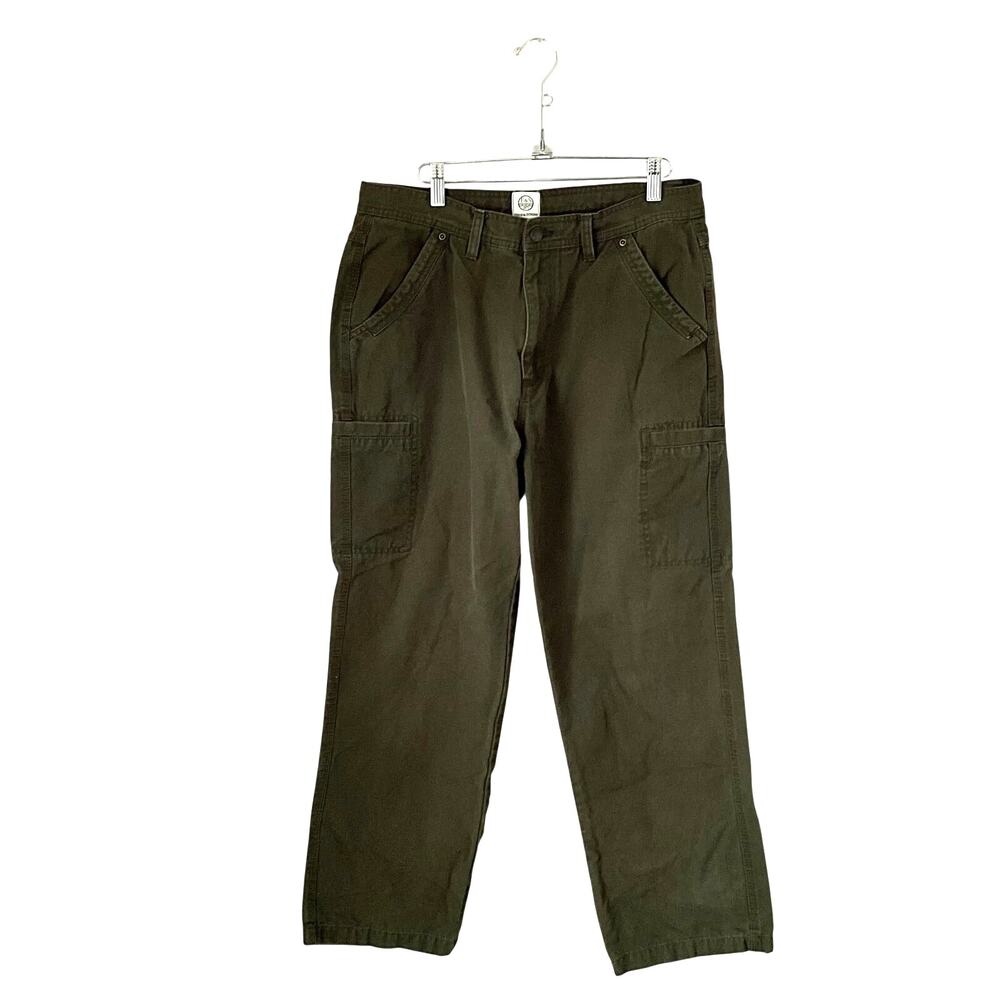 Field & Stream Dark Khaki Cargo Pants: Y2K, 2000s